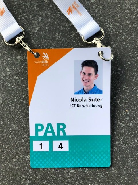 SwissSkills2018 Participant badge