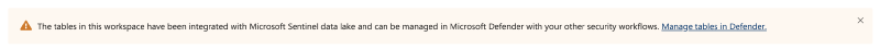 Table Management Data Lake